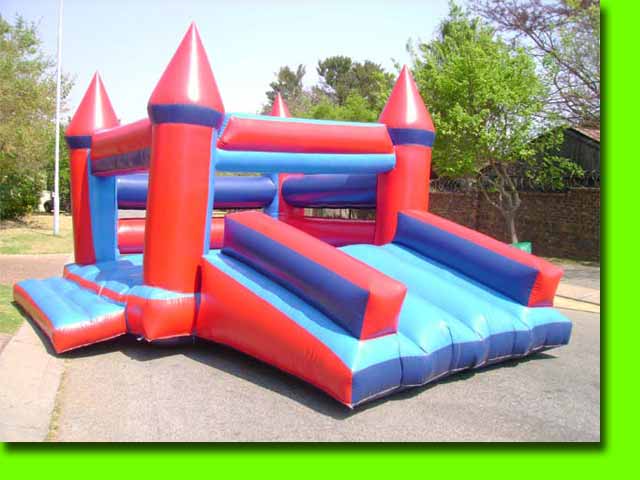 Castle and Slide Blue